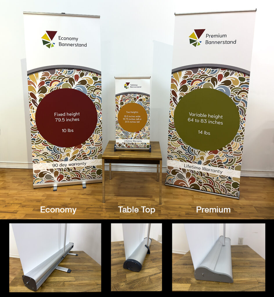 Retractable Bannerstands Colormax Signs and Graphics